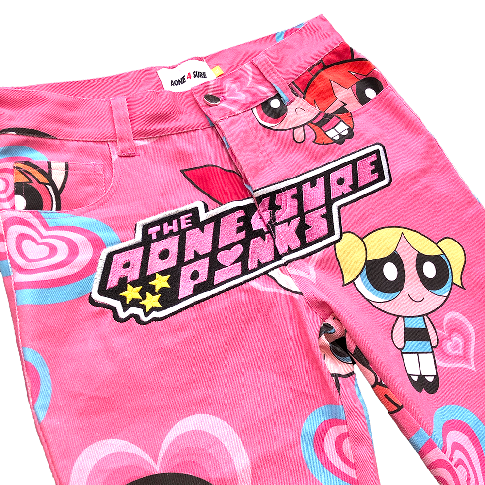 AONE4SURE The Powerpuff Girls Pink Pants