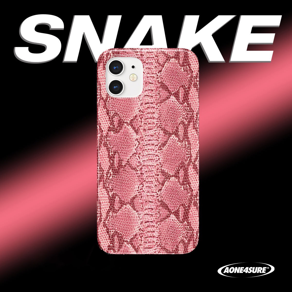 Phone Case Pink Snake Slatt