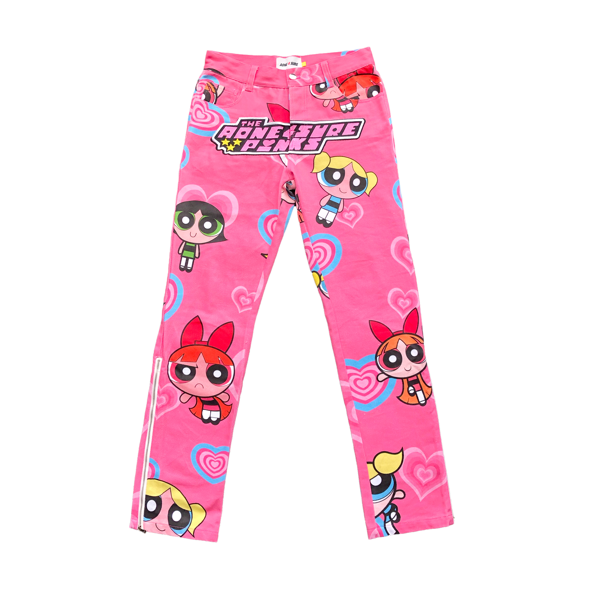 AONE4SURE The Powerpuff Girls Pink Pants AONE4SURE The Powerpuff Girls Pink Pants