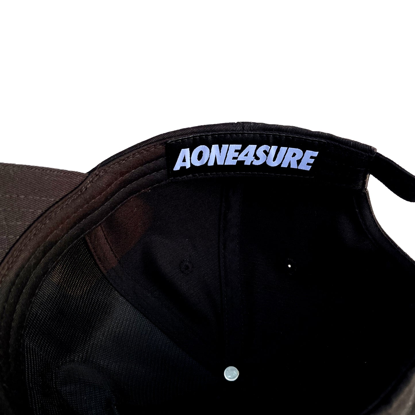 AONE4SURE Logo Black Cap