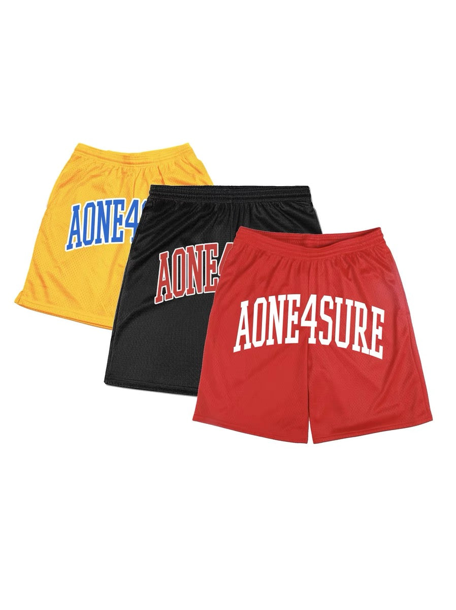 AONE4SURE Classic Logo Sport Shorts