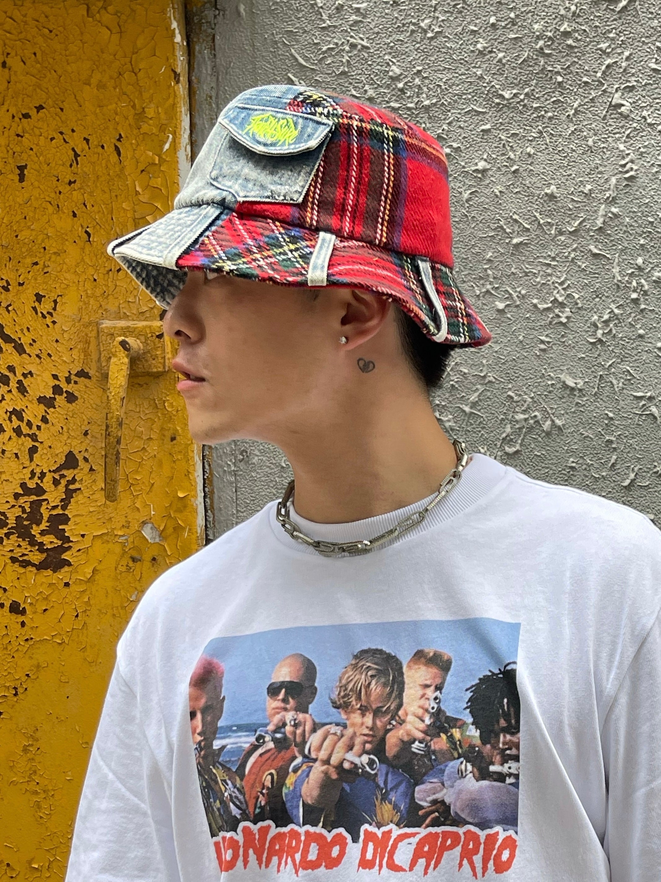 AONE4SURE Spliced Bucket デニム Hat-