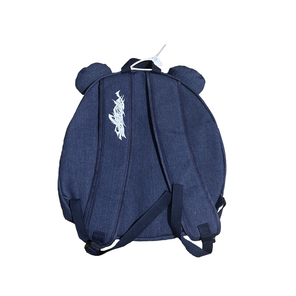 Collections Dropout Bear Denim Backpack（2 Size）